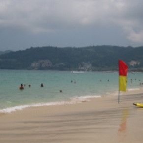 Patong Beach: where we stayed in Phuket and where the water was warm and clear.